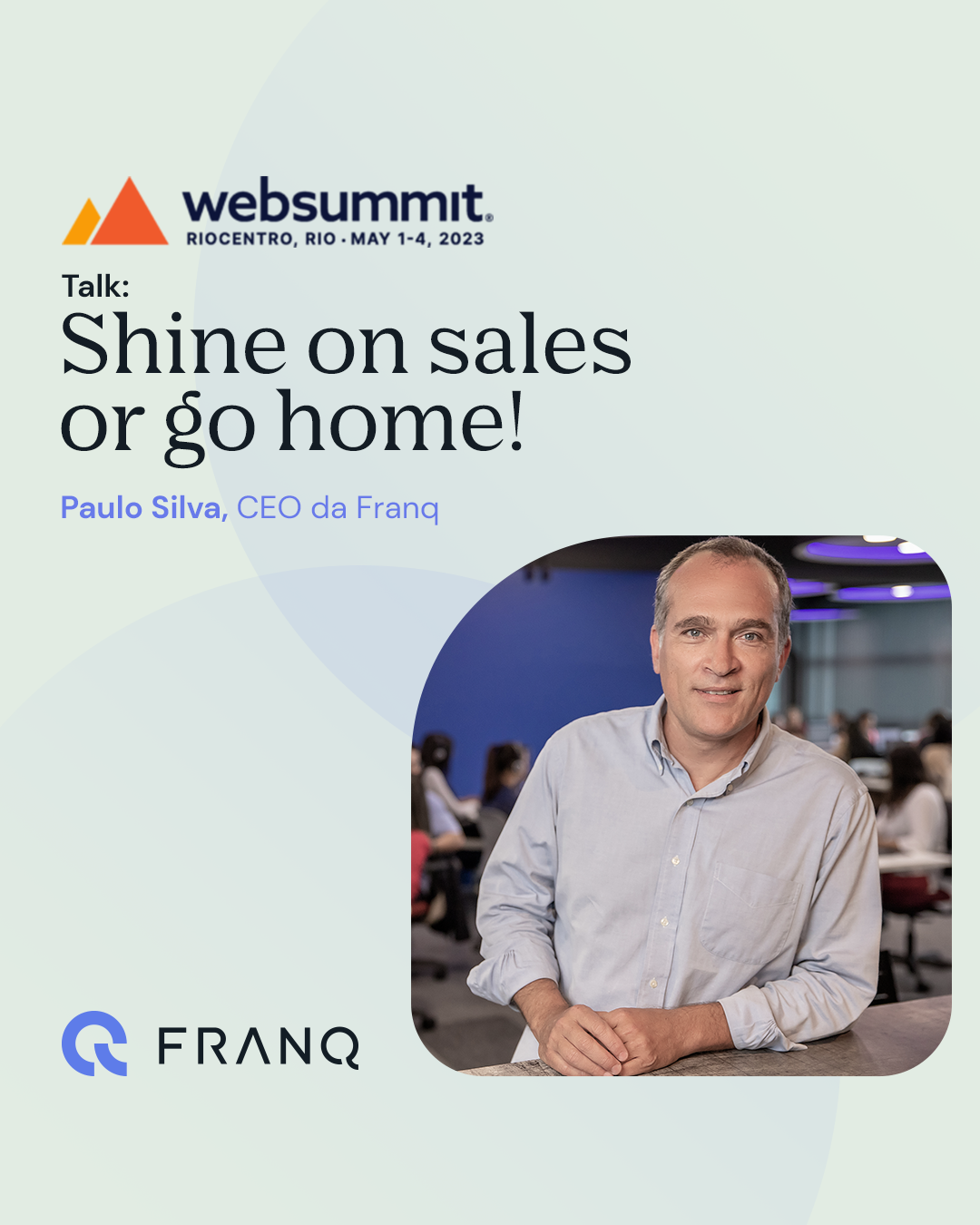Web Summit: palestra do CEO da Franq é destaque em evento global